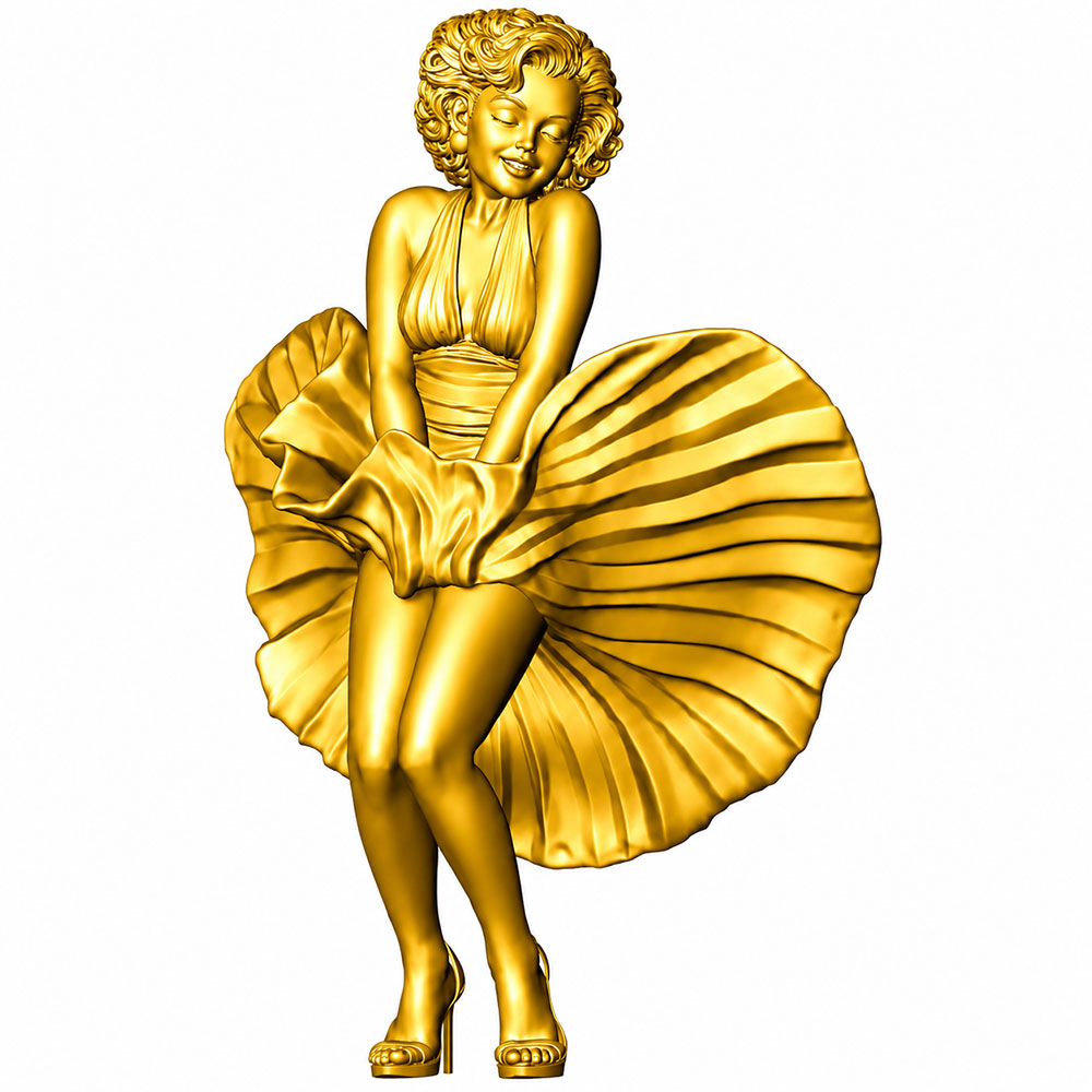 MARILYN MONROE - (生誕100周年 ) - 生誕100周年記念 / 純金フィギュア / 世界限定100体